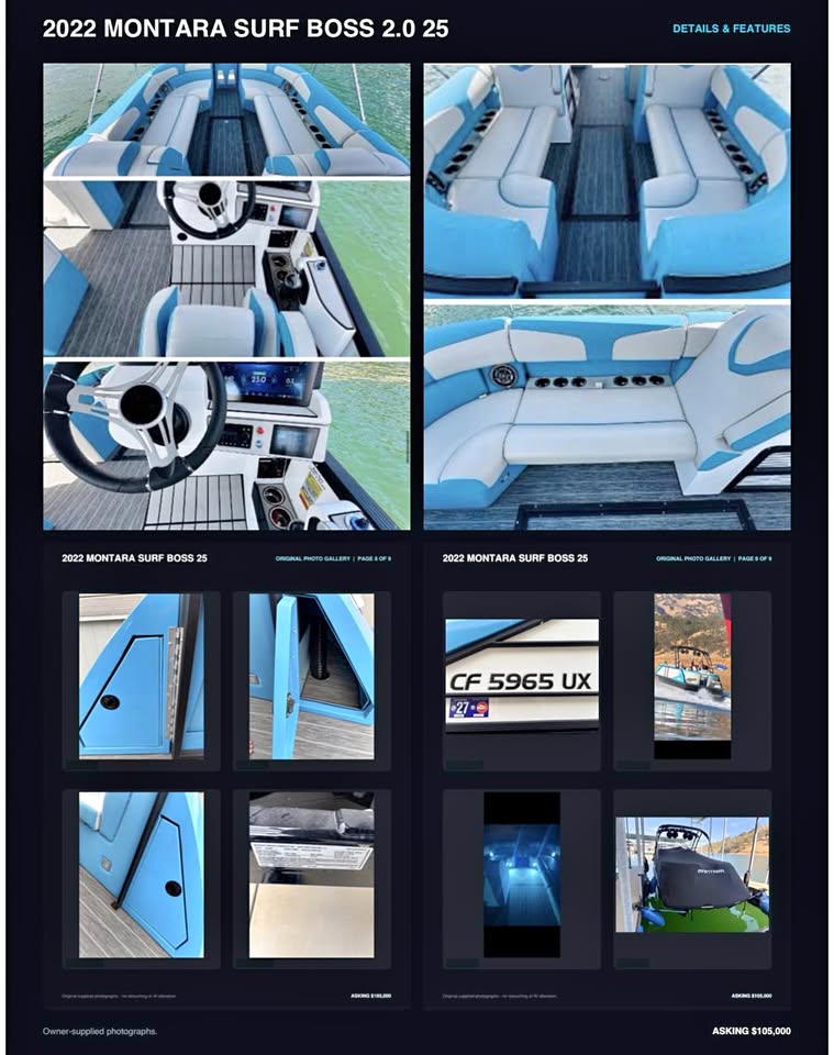 2022 Montara surf boss 2.0 25ft for sale in Vacaville, CA
