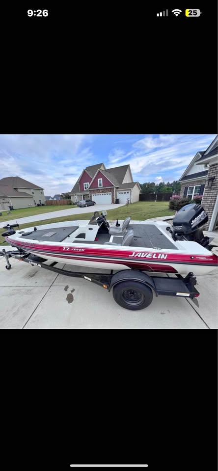 2001 Javelin 17ft venom for sale in Angier, NC