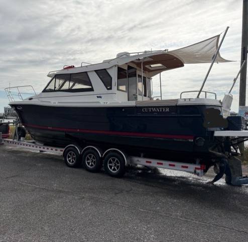 2016 Cutwater C30-S Cruiser with EZ Loader Triple Axel Trailer for sale in Pass Christian, Ms.
