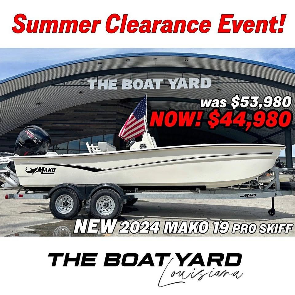 2024 Mako Pro Skiff 19 CC Center Console Bay Boat Mercury 115 for sale in Marrero, LA