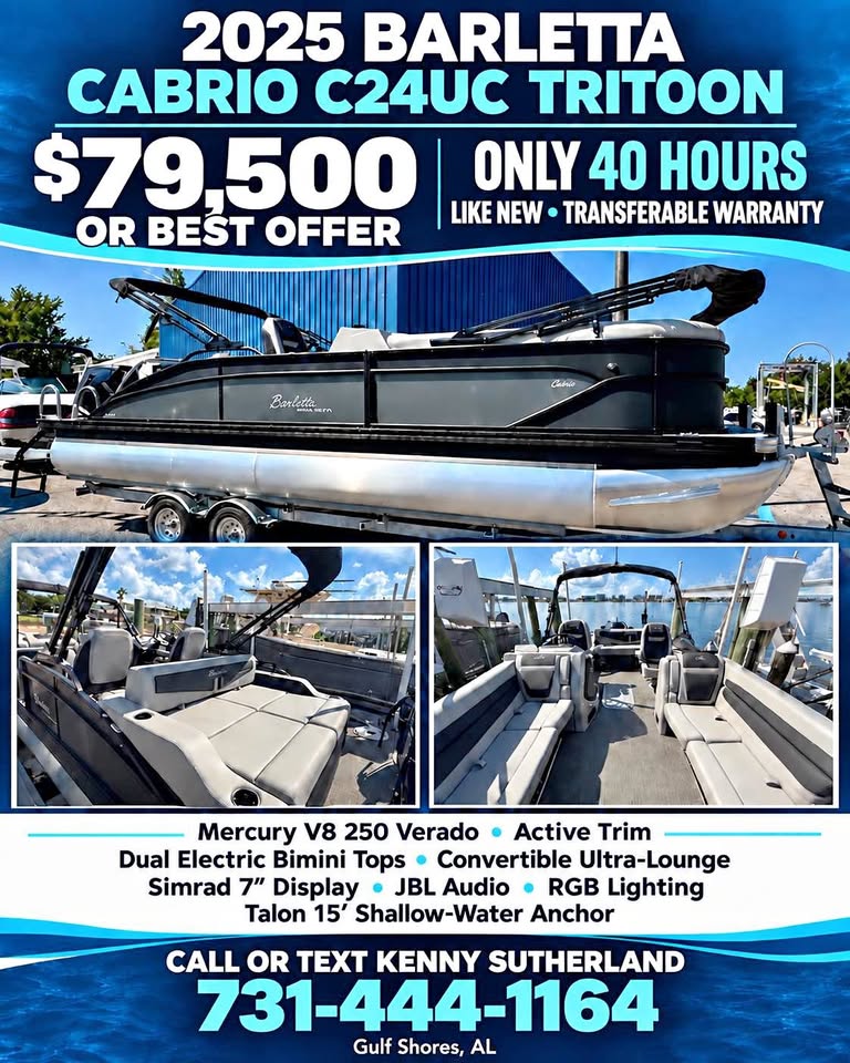 2025 Barletta Cabrio C24UC for sale in Gulf Shores, AL