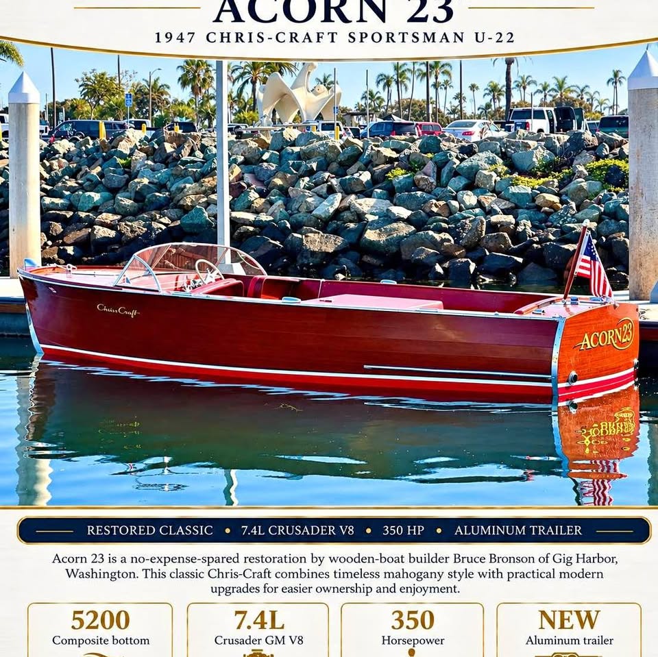 1947 Chris Craft U-22 for sale in Mesa, AZ