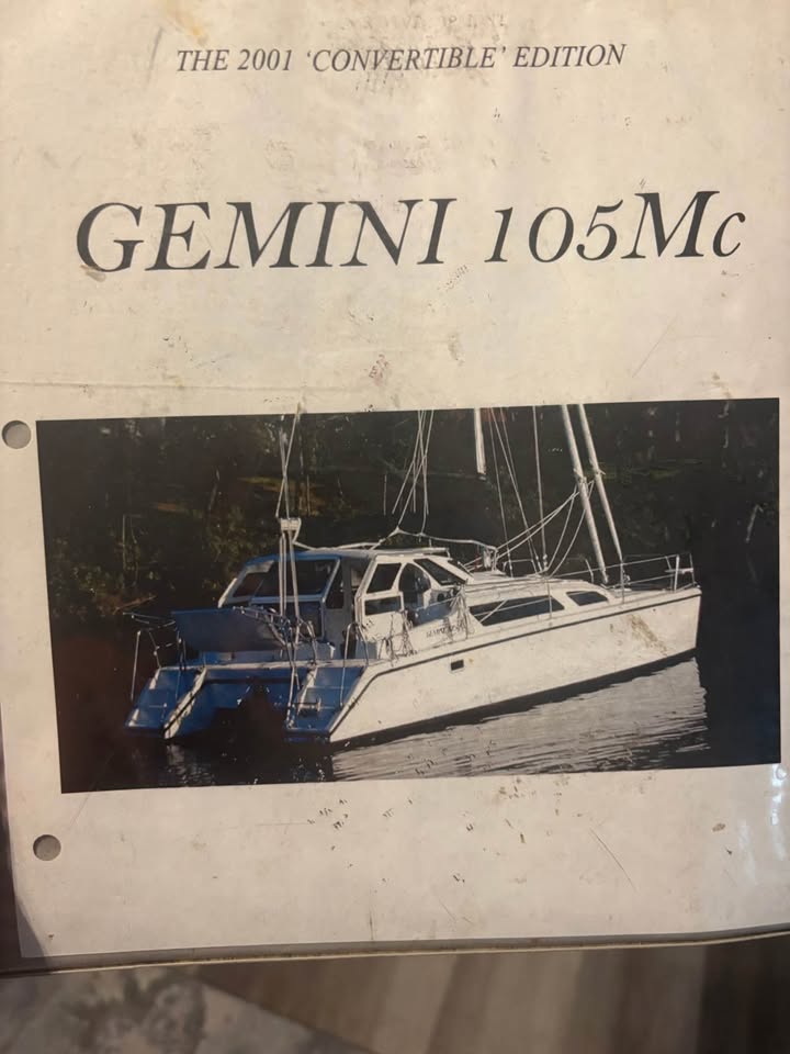 2001 Gemini 105MC Catamaran gemini 105mc for sale in Longs, SC