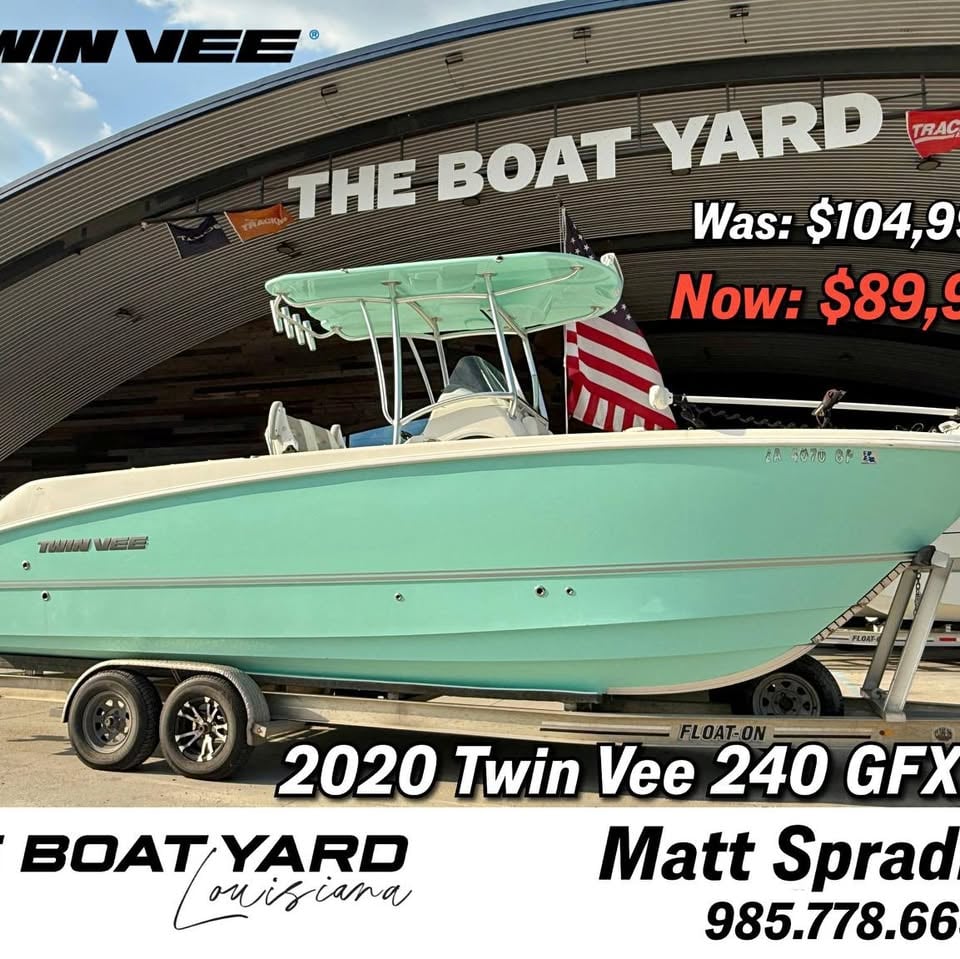 2020 Twin Vee 240 GFX CC Catamaran for sale in New Orleans, LA