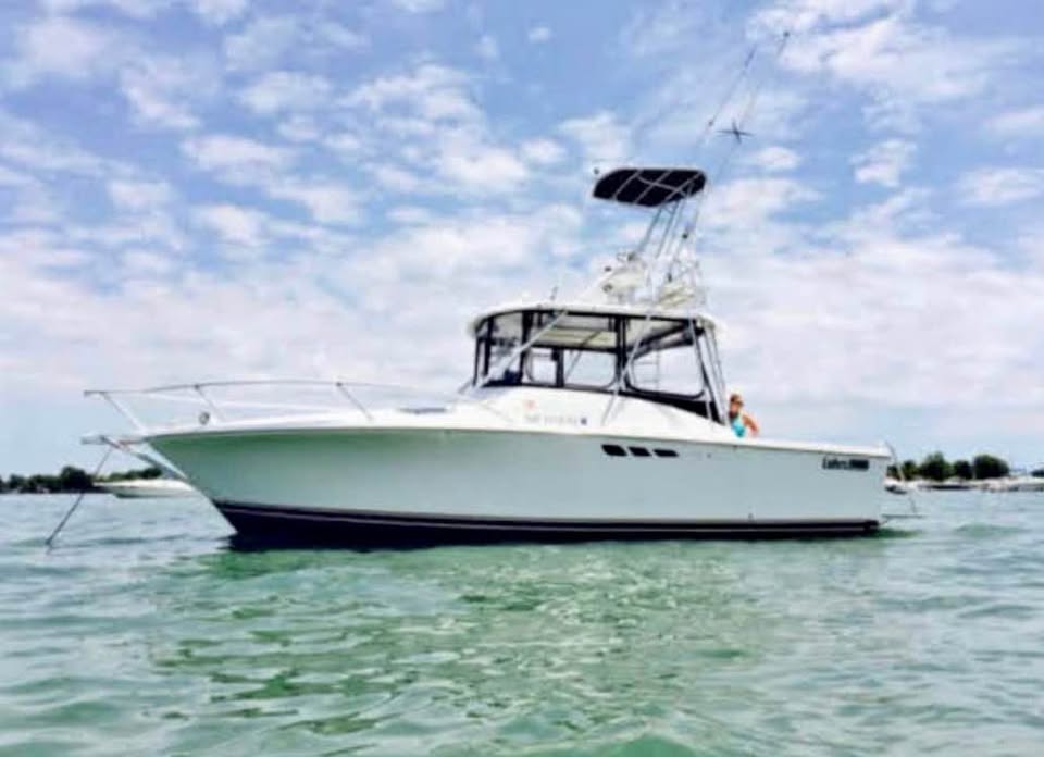 1993 LUHRS 290 open sportfish w/ flybridge for sale in Harrison Twp, MI