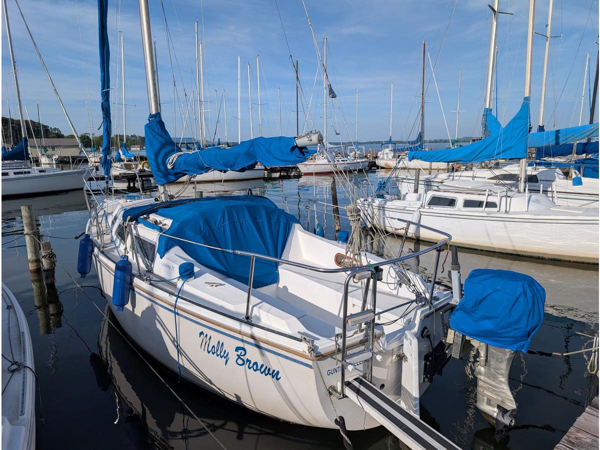 25' Catalina 25 swing keel std rigging for sale in Alabama
