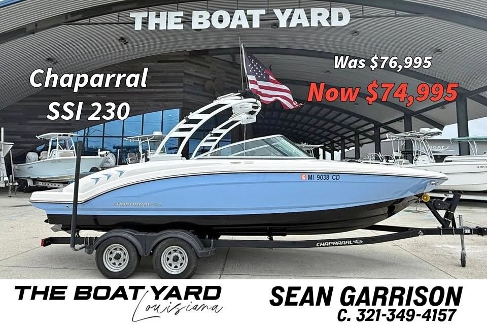 2023 Chaparral 230 SSi – Volvo 300 V8, 249 Hrs for sale in Madisonville, LA