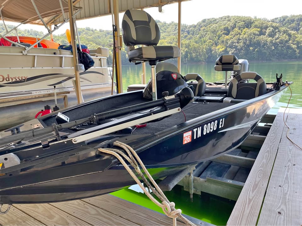 Fishing Boat and trailer Polar Kraft Bass TX 2014 for sale in Sharps Chapel, TN