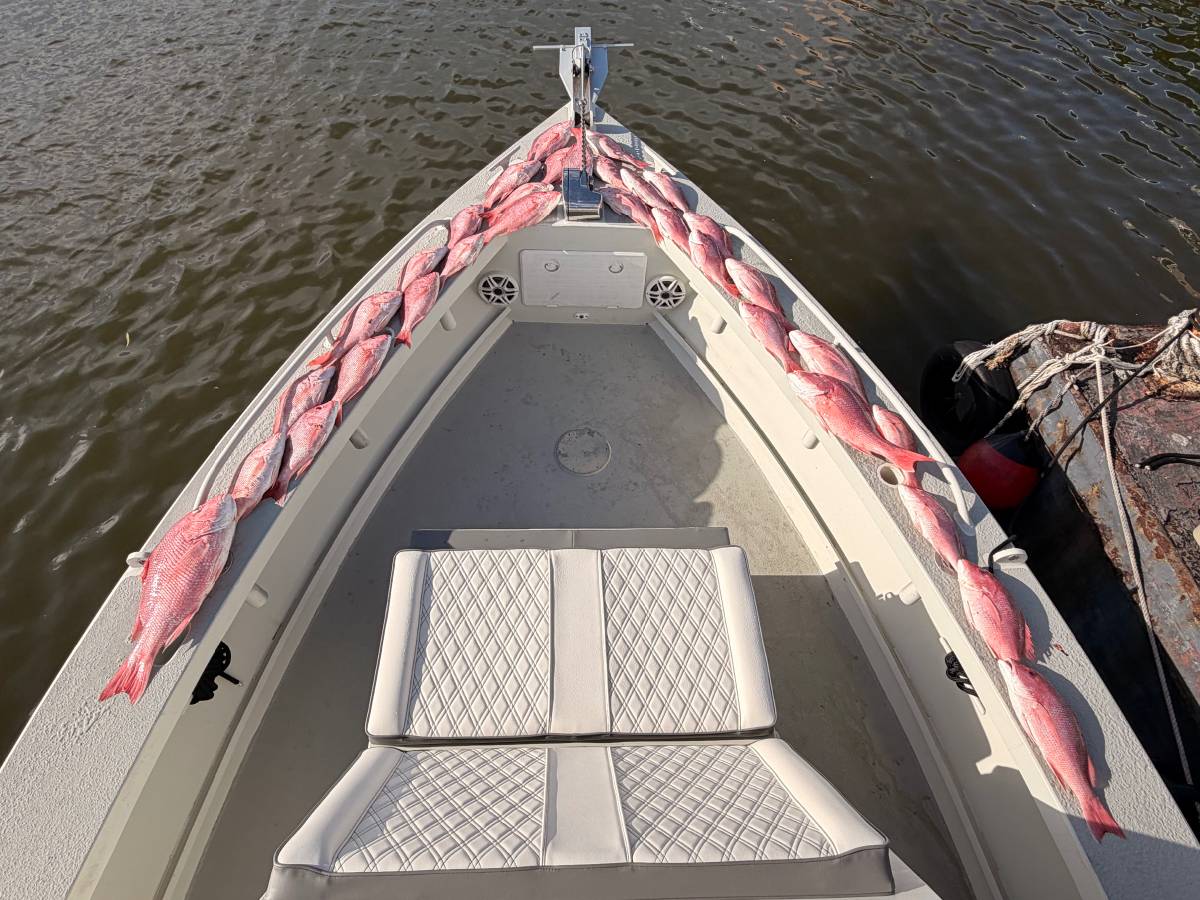 31ft All Aluminum Deep Vee Center Console LeBlanc Built like Gravois for sale in batonrouge