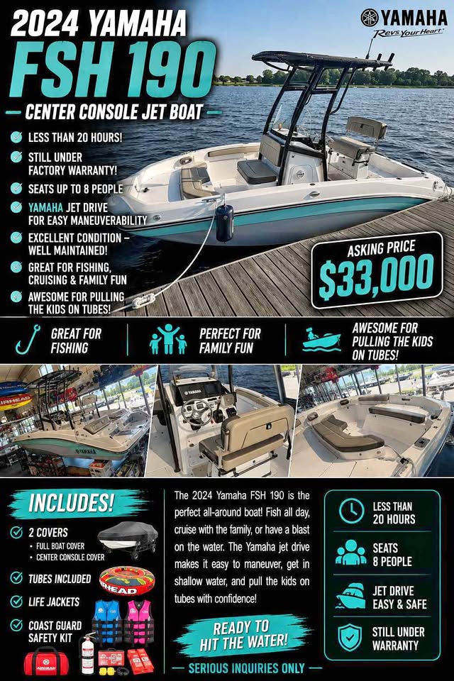 2024 Yamaha FSH190 for sale in Riverside, NJ