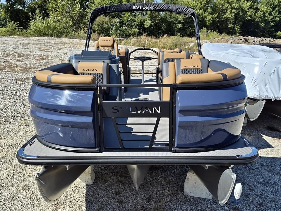 2027 SYLVAN X3 SLZ Tritoon ~Mercury 250hp +Tandem trailer for sale in Smithville, MO