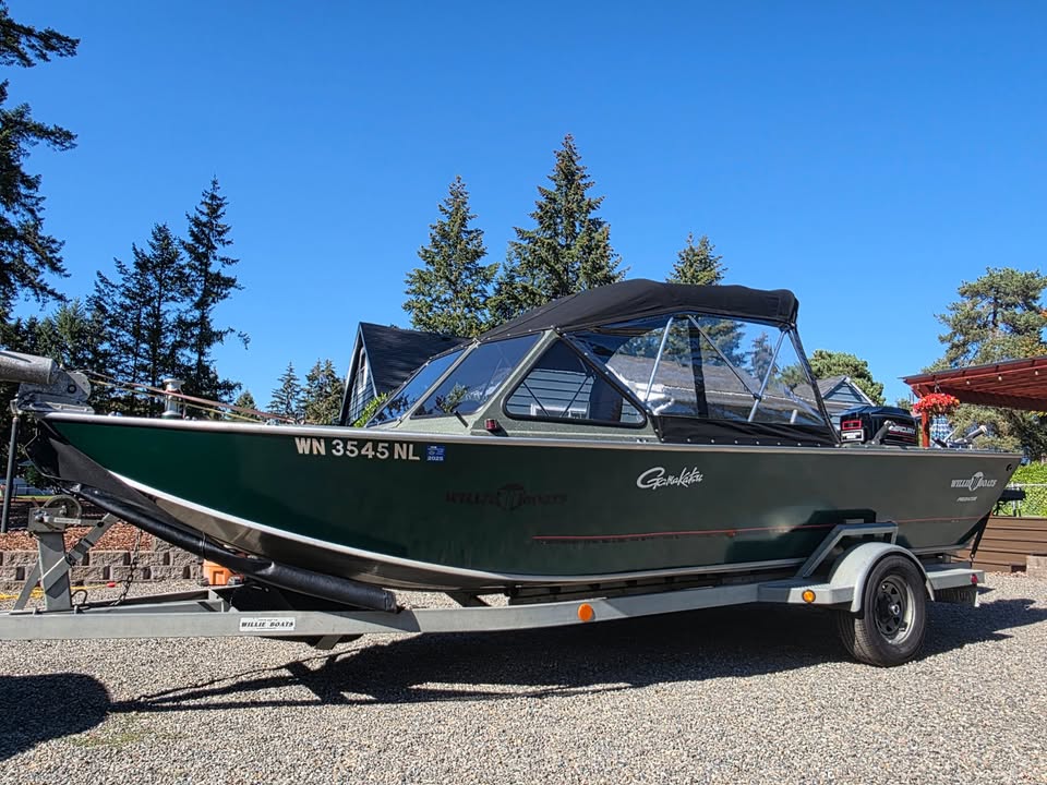 1996 Willie Predator 20.5ft Aluminum Jet Boat for sale in Puyallup, WA
