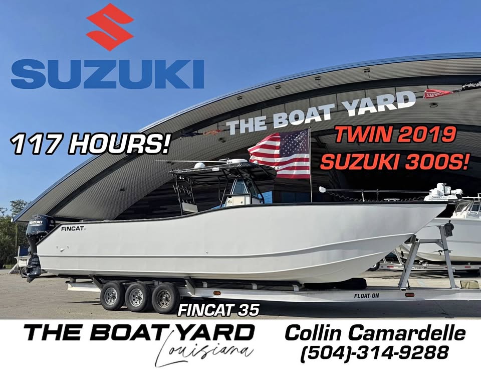 2005 Fincat 35 REPOWERED 2019 TWIN SUZUKI 300s for sale in Harvey, LA