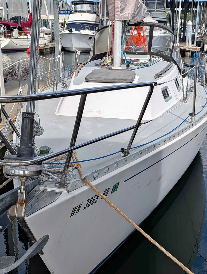 J-28 sailboat. Electric inboard. Consider Trade Car/boat for sale in Port Orchard, WA