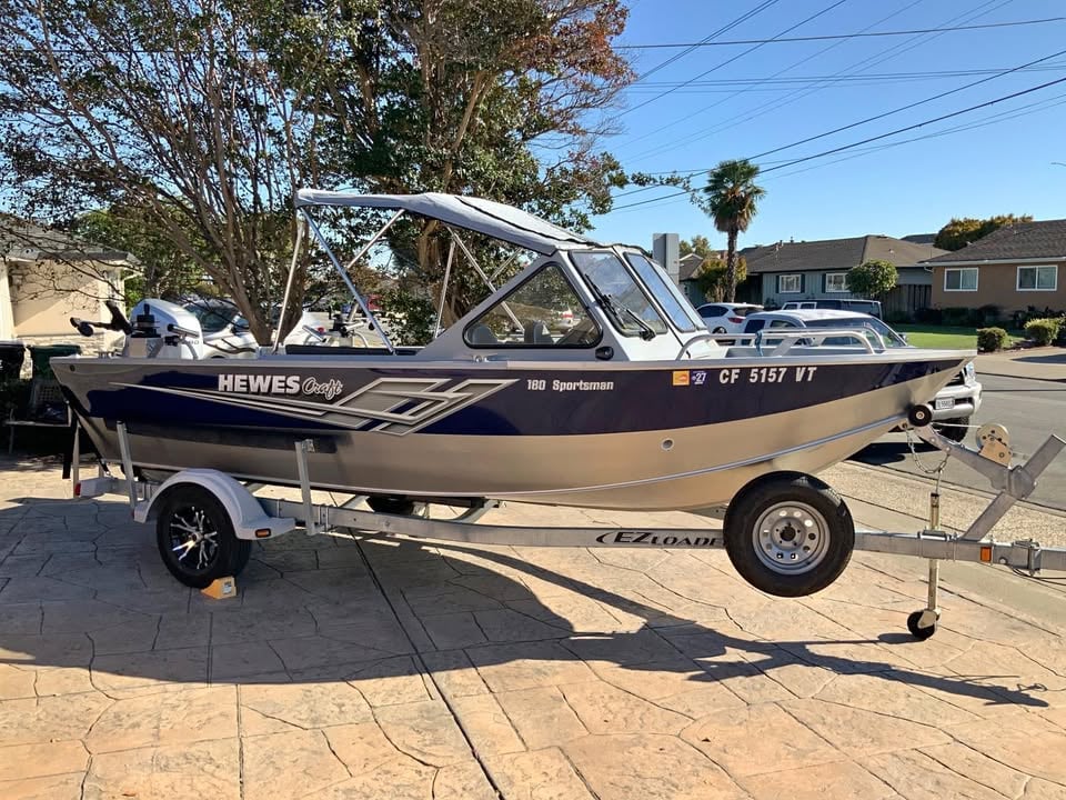 2021 Hewescraft 180 sportsman for sale in Fremont, CA