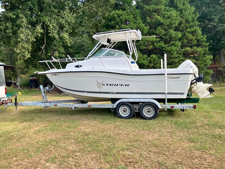 2001 Sea Squirrel Striper 21 foot boat for sale in Bishopville, SC