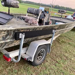 Triton 20 foot aluminum boat for sale in Maysville, NC