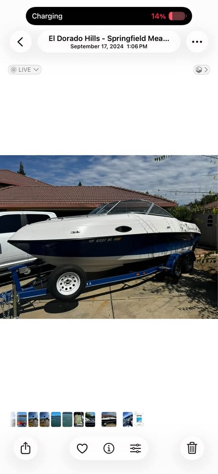 2007 raynel cuddycab 21c for sale in El Dorado Hills, CA