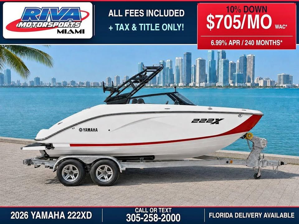 2026 Yamaha Boats 222XD for sale in Miami, FL