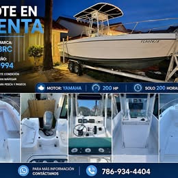 Tahoe Boat – Yamaha 2015 - Only 200 Hours for sale in Miami, FL