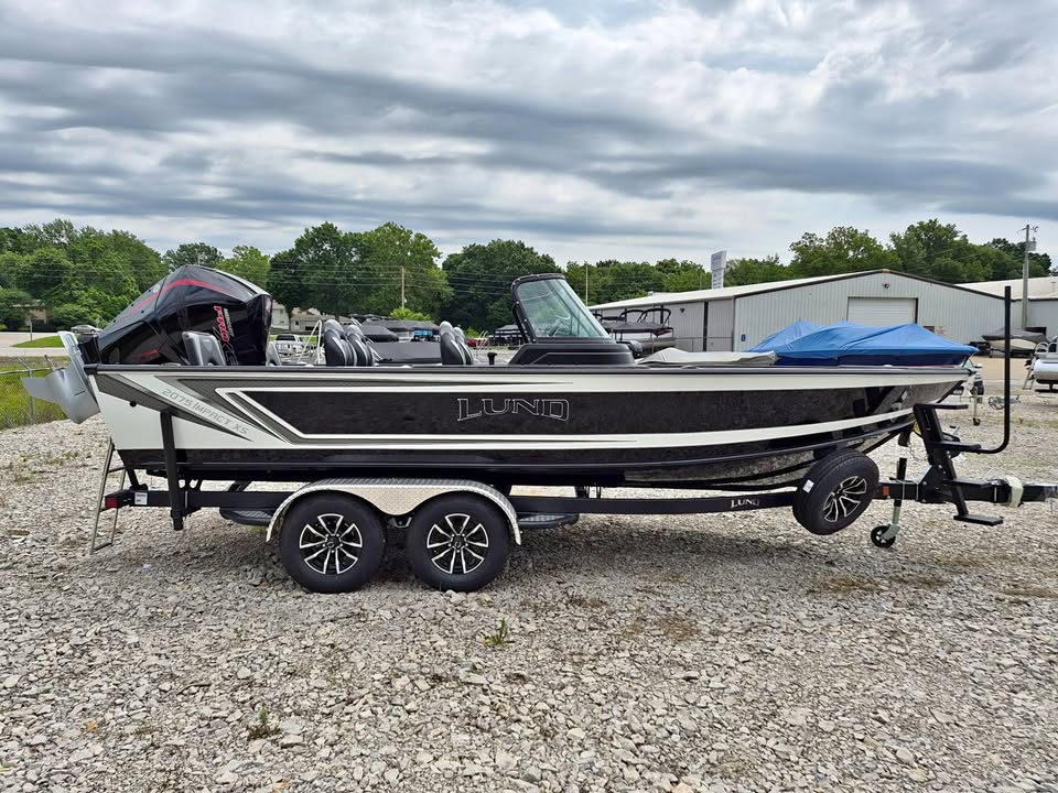 2026 NEW LUND 1875 impact ~225hp proxs & tandem trailer for sale in Smithville, MO