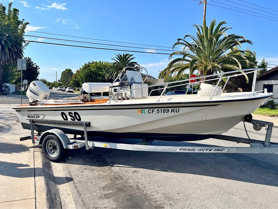 1986 Boston Whaler 18’ Outrage for sale in Costa Mesa, CA