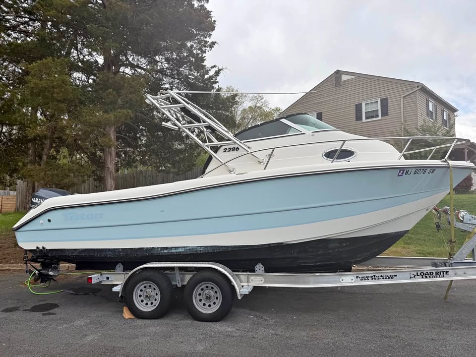 23ft Triton Boat w/ 2024 LoadRite Trailer for sale in Blackwood, NJ
