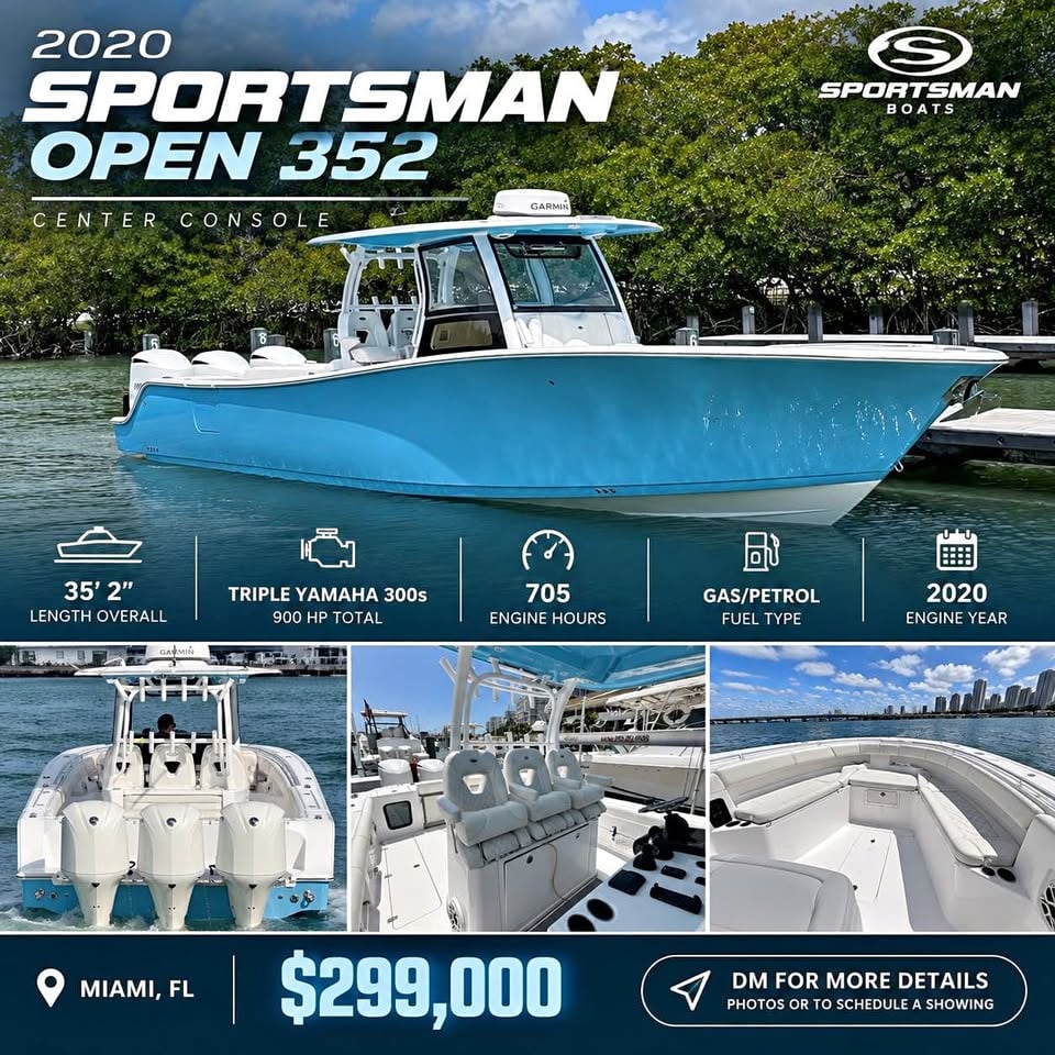 2020 Sportsman 352 for sale in Dania Beach, FL