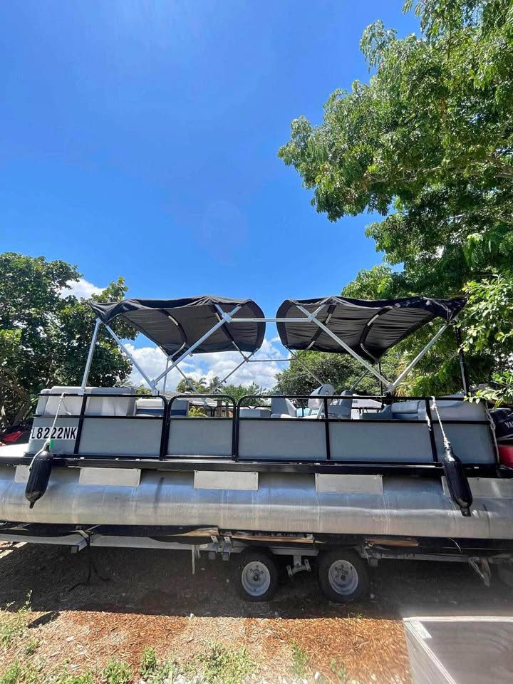 DeckMate Pontoon Boat with Trailer for sale in Boynton Beach, FL