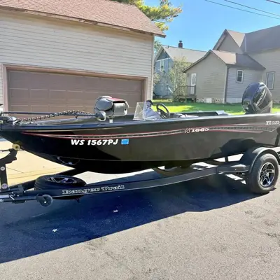 2023 Ranger 1665 Fishing Boat 50 HP Mercury 16 Hours