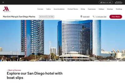 Marriot Marquee Marina