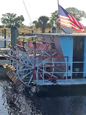 Sternwheel house boat south Florida