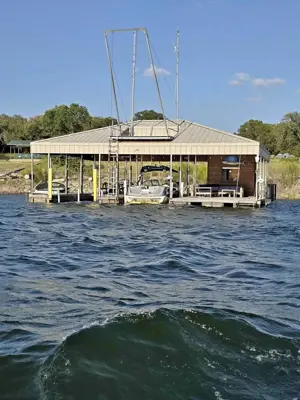 Boat dock 2 slips