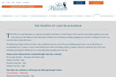 Lake Blackshear Marina