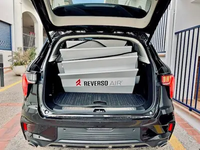 Reverso Air dingy sailboat (portable: fits in your car)