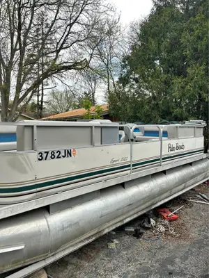 Pontoon Boat project with trailer