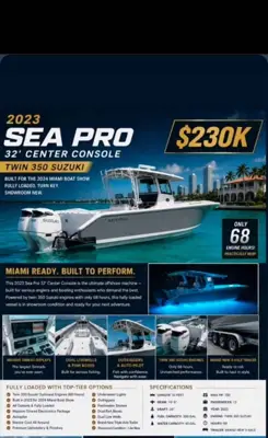 2023 Sea Pro 320dlx