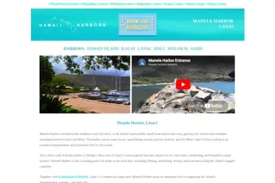 Manele Harbor