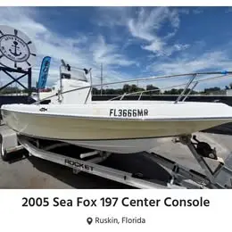 2005 Sea Fox 197