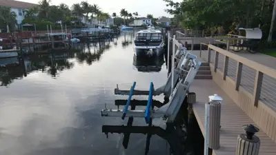 Boat Dock For Rent in Hollywood, Florida at Private secured home