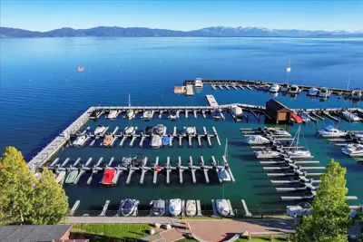 Boat Slip For Sale at the Tahoe City Marina · 8'x20' · Slip D-22