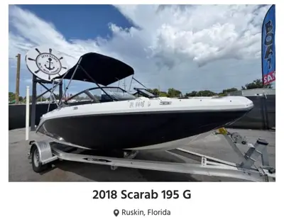 2018 Scarab 195 G