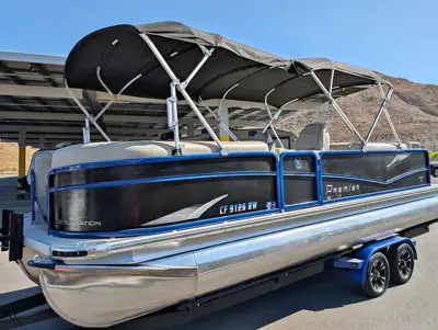 2017 Premier 230 Sunsation RF PTX Tritoon-Yamaha VMAX SHO 200