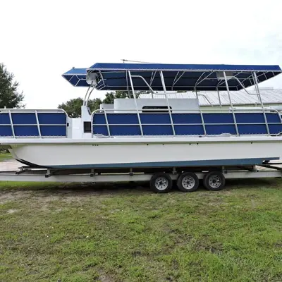 2019 Catamaran Coaches 32'X 11' Weekend Camper Twin 300 hp Suzukis