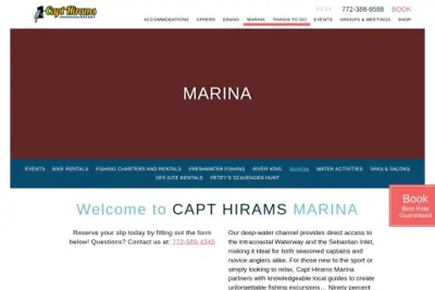 Capt Hiram's Resort Marina