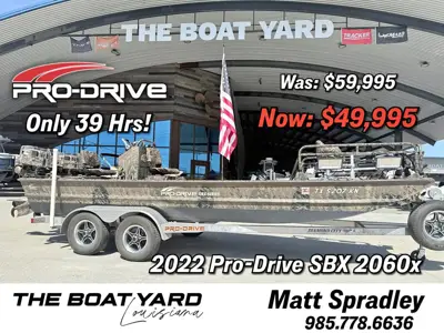 2022 Pro-Drive SBX 2060x Aluminum Surface Drive