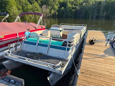 1996 Crest Pontoon