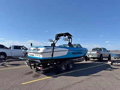 2015 Supra SG400 24' Wake Surf Boat 400hp Raptor