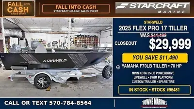 2025 Starweld Flex Pro 17 Tiller
