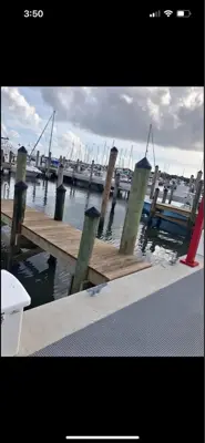 Dock Slip for Boat